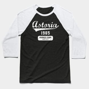 The Goonies Astoria 1985s 80s Movies Baseball T-Shirt